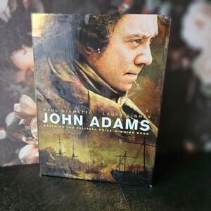 John‎ Adams 3 Disc DVD SET COMPLETE Series - TESTED - Paul Giamatti Laura Linney